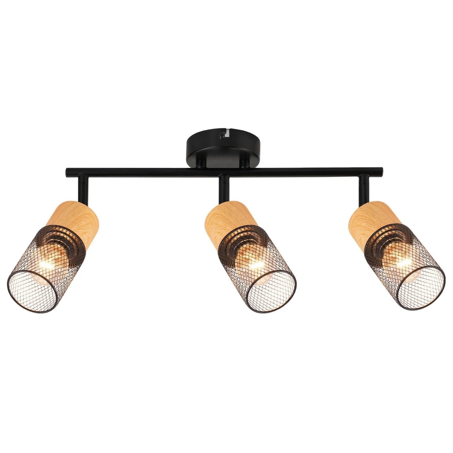 NETTLIFE Deckenstrahler aus Metall Schwarz-34