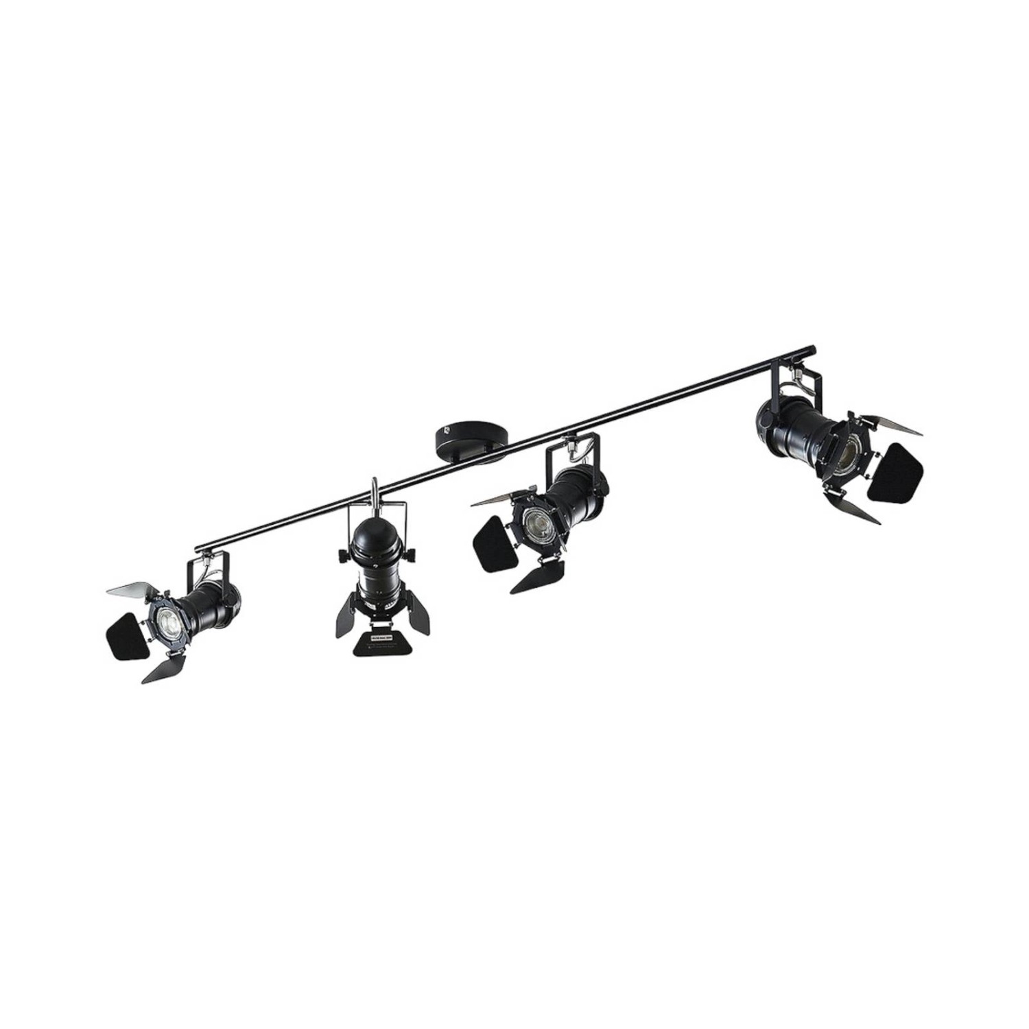 Lindby Deckenlampe Tilen 9624402 Vintage Industriell in Schwarz aus Metall günstig online kaufen