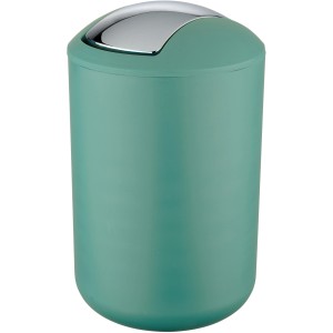 Wenko Kosmetikeimer Brasil Grün, 6,5L mit Schwingdeckel.