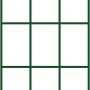 Grünes Peacock Rankspalier Vario Rechteck, 30x105 cm, für Garten und Topf.