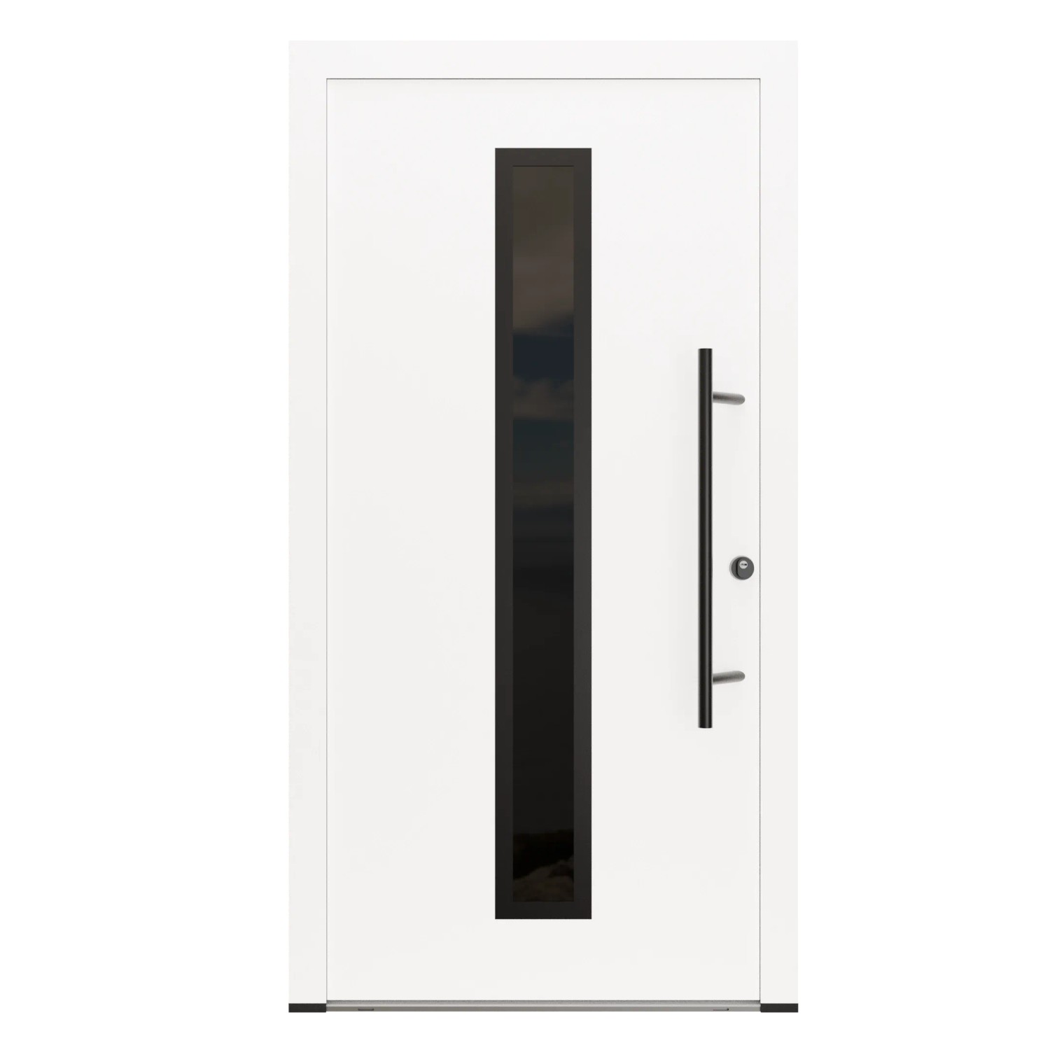 FM Türen AS68 Modell 21 1100 x 2100 Weiß Rechts Innen Beschläge Set 13 Glas 09