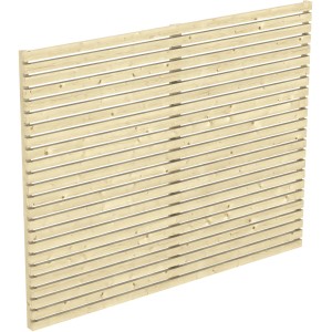 Skan Holz Seitenwand Rhombus, 230x160 cm, Fichte Natur, unbehandelt.