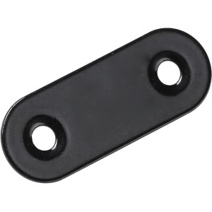 Hettich Verbindungsblech, 15x40mm, Stahl, pulverbeschichtet, schwarz.