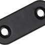 Hettich Verbindungsblech, 15x40mm, Stahl, pulverbeschichtet, schwarz.
