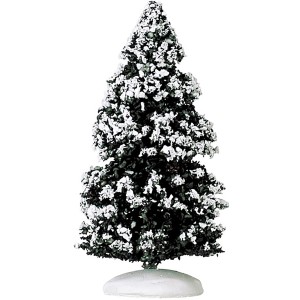Lemax Deko-Weihnachtsbaum Evergreen, Ø 7,5 cm, 15,5 cm hoch, für Weihnachtsdekoration.