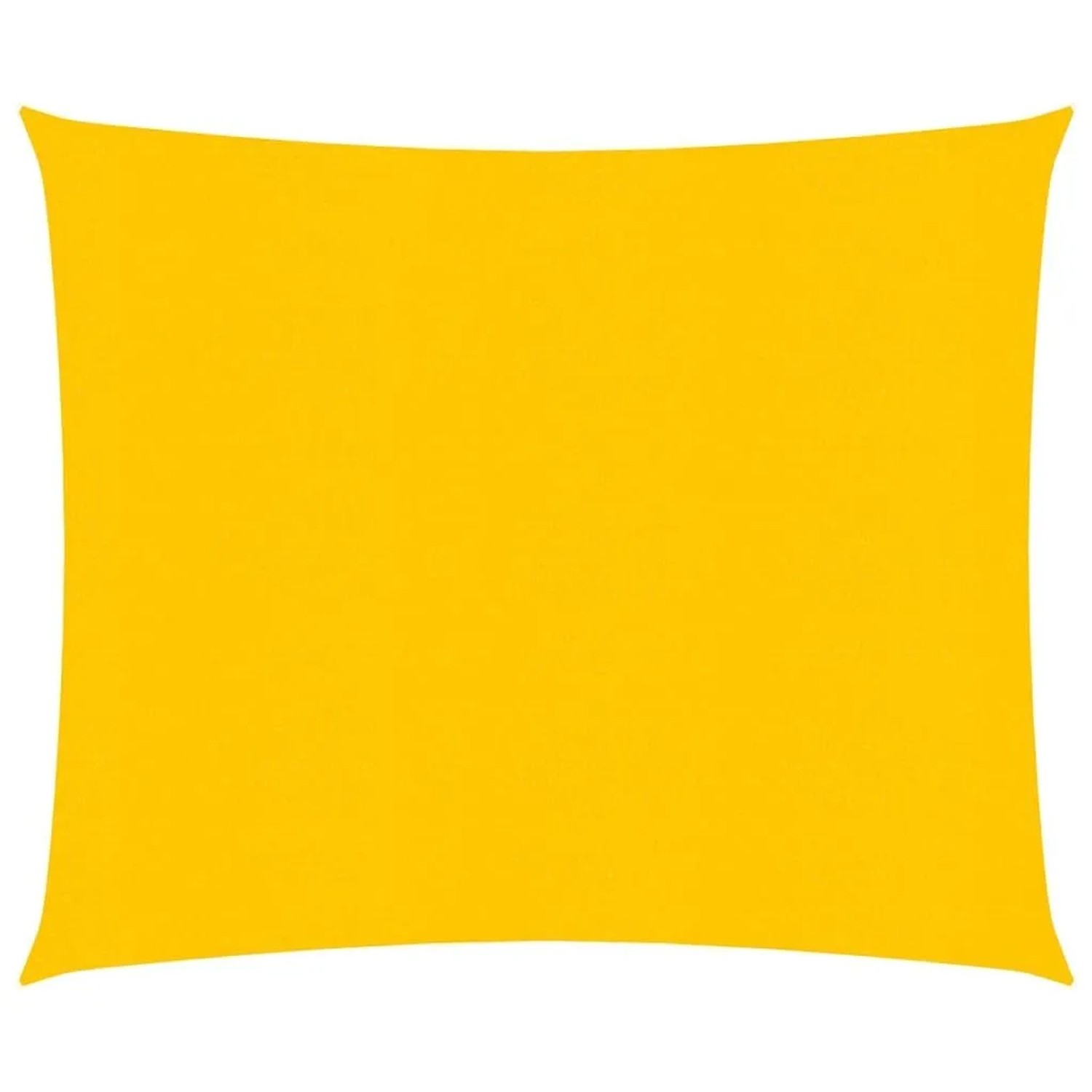 vidaXL Sonnensegel 160 g/m² Quadratisch Gelb 4x4 m HDPE 311551 günstig online kaufen