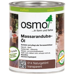 Dose Osmo Holzöl Spezial Massarandu, Holzöl für den Außenbereich, 750ml.