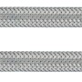 Flexibler Winkel-Anschlussschlauch, 14,9 mm (G 3/8) x 300 mm, aus Edelstahl für Trinkwasserinstallation.
