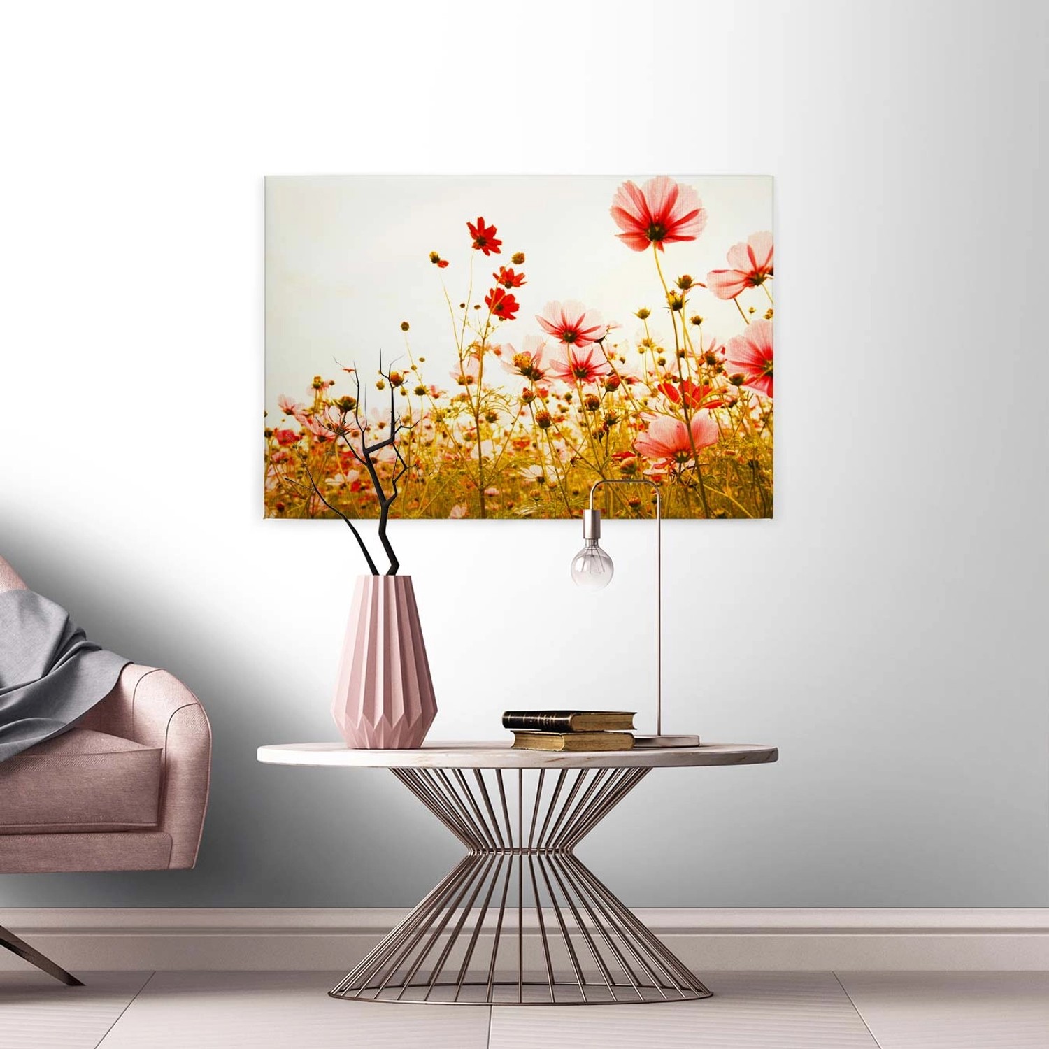 A.S. Création Leinwandbild "Flower Meadow", Kunst-Blumen-Kinder, (1 St.), M günstig online kaufen