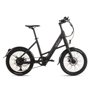 ADORE E-Citybike 20 Zoll Alu Kompaktfahrrad C-200 Compact Bike Heckmotor 45NM 10,4Ah Schwarz