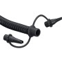 Schwarze Bestway Air Hammer Handpumpe (1.850 ml) mit Schlauch und Adaptern für Camping.