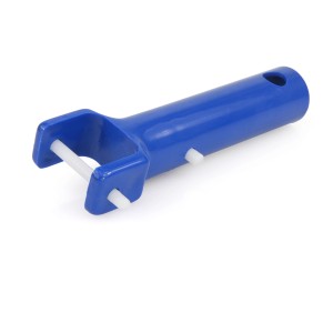 Blauer PVC Ersatzgriff für Höfer Chemie Pool Bodensauger.