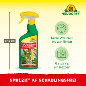 Neudorff Spruzit AF Schädlingsfrei 500ml Sprühflasche zur Schädlingsbekämpfung.
