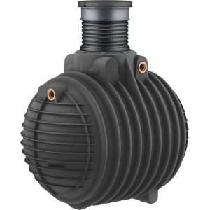 Garantia Columbus Abwasser-Sammelgrube 3700 l, PKW-befahrbar, mit DIBt-Zulassung.