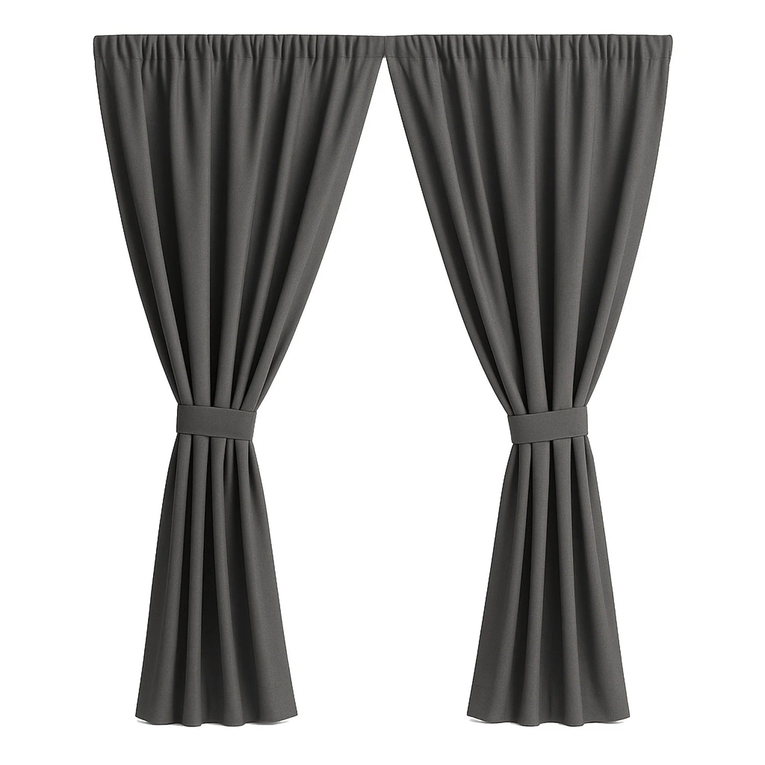 Setgarden Curtain Garden Outdoor Vorhang  2 x 155 × 220 cm – Balkon Vorhang 1tlg Anthrazit