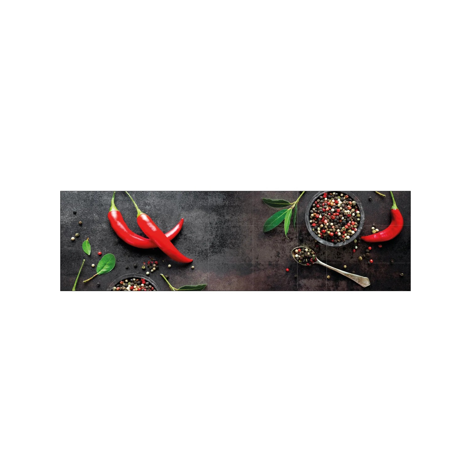 MySpotti Küchenrückwand Profix Cucina Hot Chilli 210 x 60 cm Paprika