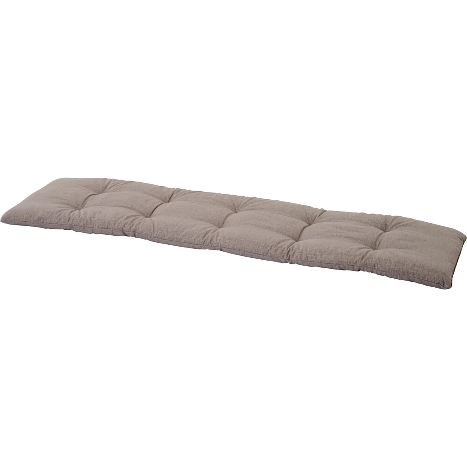 Siena Garden Bankauflage Tessin 150 cm x 38 cm x 6 cm Taupe