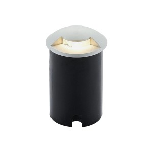 Lucande Bodeneinbauleuchten Milara 9969148 Wasserdicht Modern in Alu aus Aluminium 1-flammig GU10