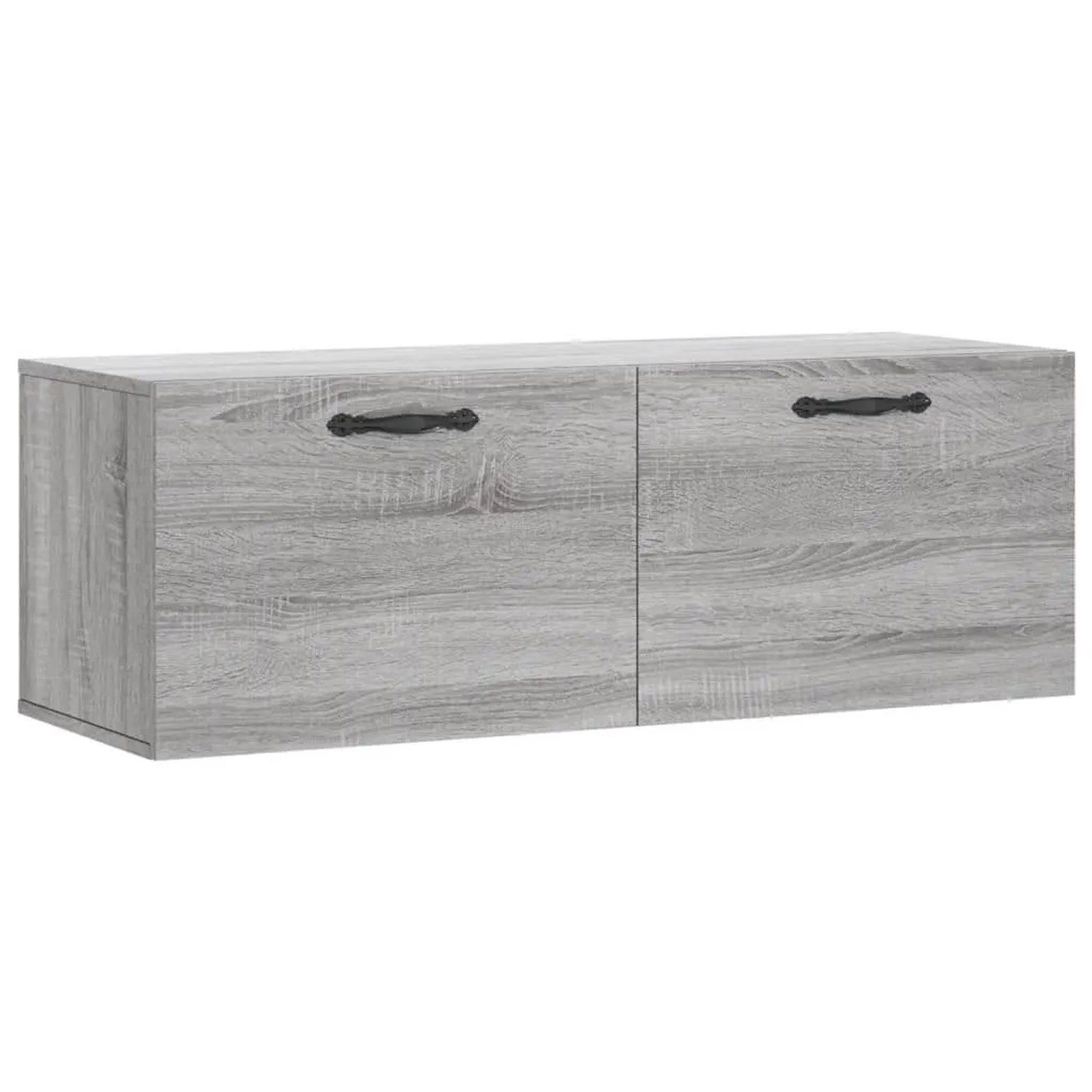 vidaXL Wandschrank Grau Sonoma 100x36,5x35 cm Holzwerkstoff 830130 günstig online kaufen