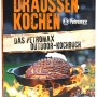 Petromax Outdoor-Kochbuch „Draussen Kochen“ mit Rezepten für Grill & Lagerfeuer.