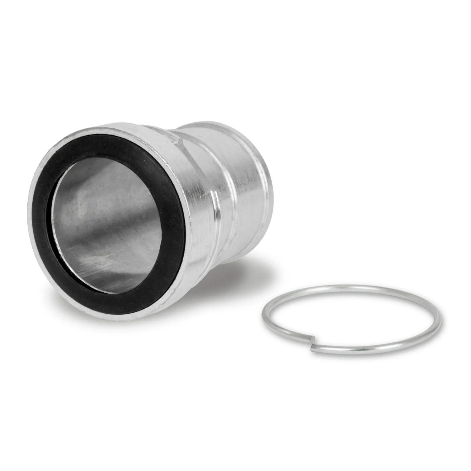EBERTH 2 Zoll Kupplungs-Set aus Aluminium mit Dichtung für Gartenschläuche.