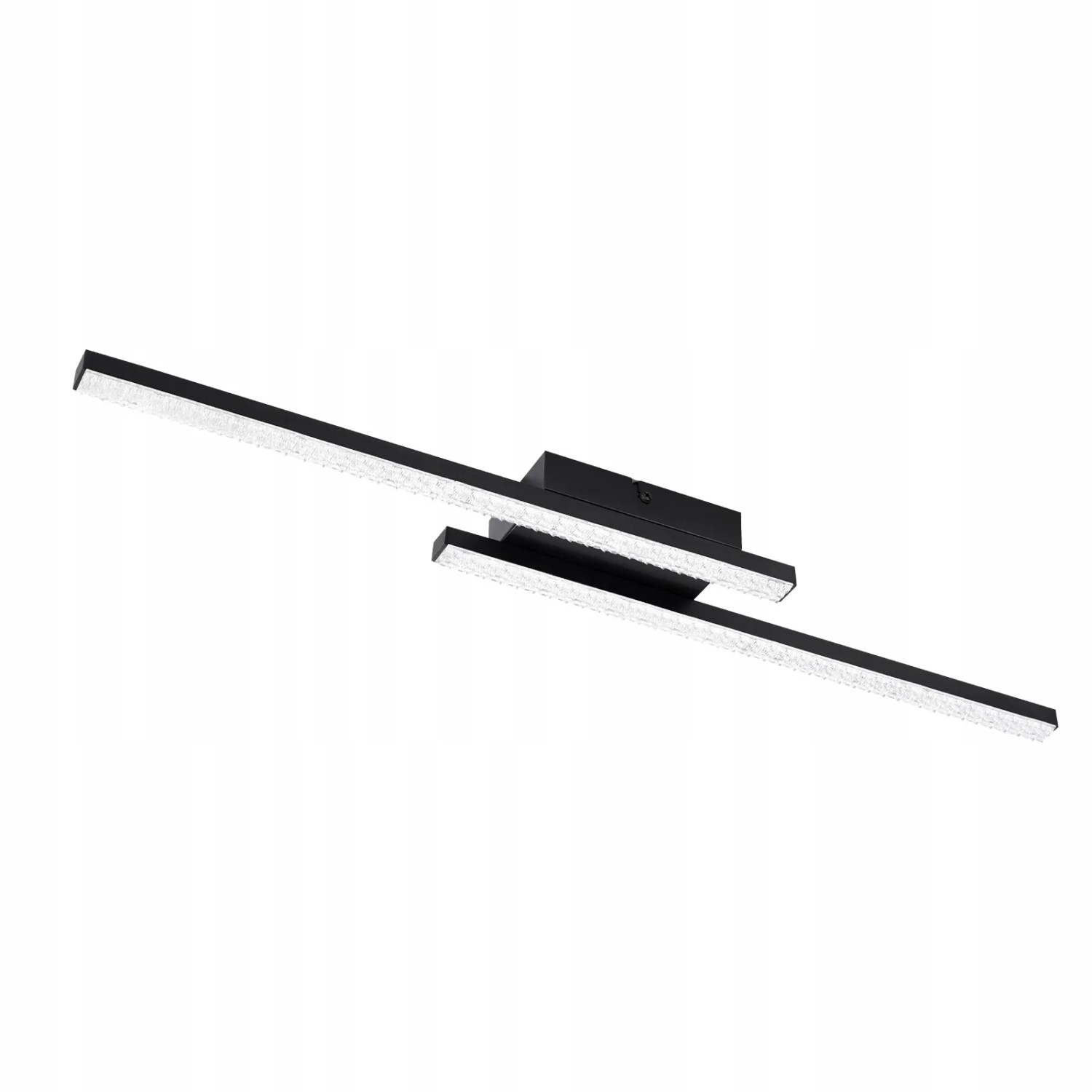 NETTLIFE LED Deckenleuchte aus Metall L62cm Schwarz