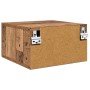 vidaXL Nachttisch 2 Stk Altholz 35 x 35 x 20 cm Holzwerkstoff 882385_9