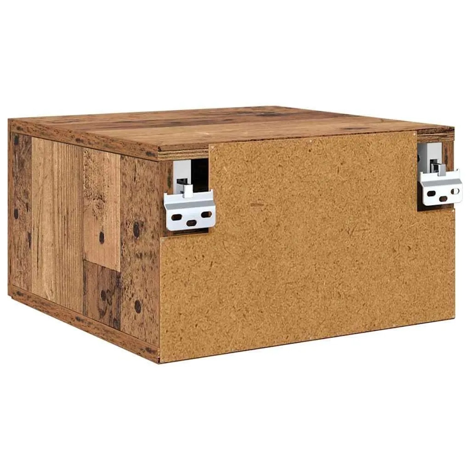 vidaXL Nachttisch 2 Stk Altholz 35 x 35 x 20 cm Holzwerkstoff 882385_9