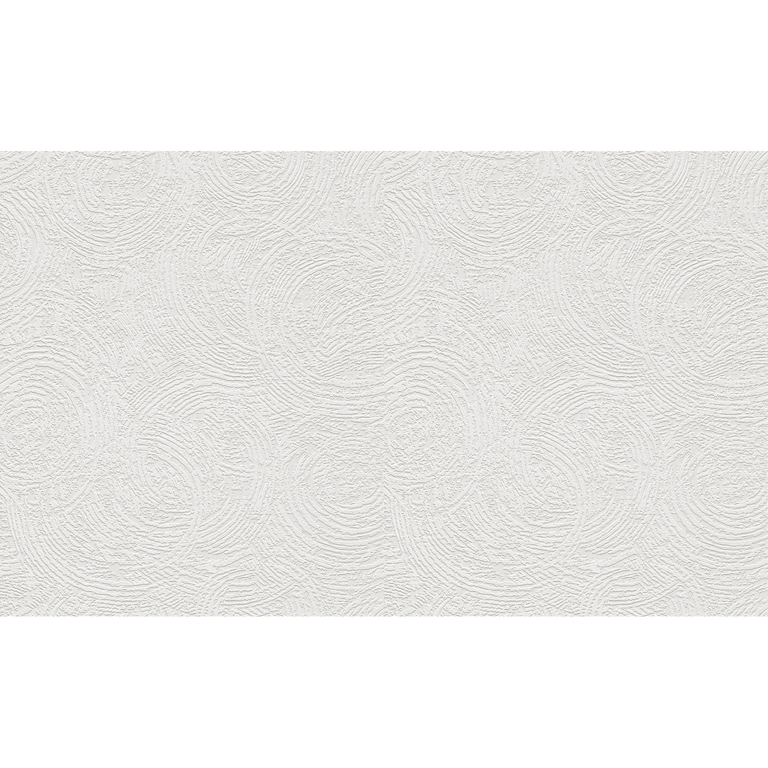 Papier Peint Intissé Rasch Wallton Blanc à Peindre - Effet Plâtre, 25 M X 1,06 M - Lavable, Facile à Poser Et à Retirer