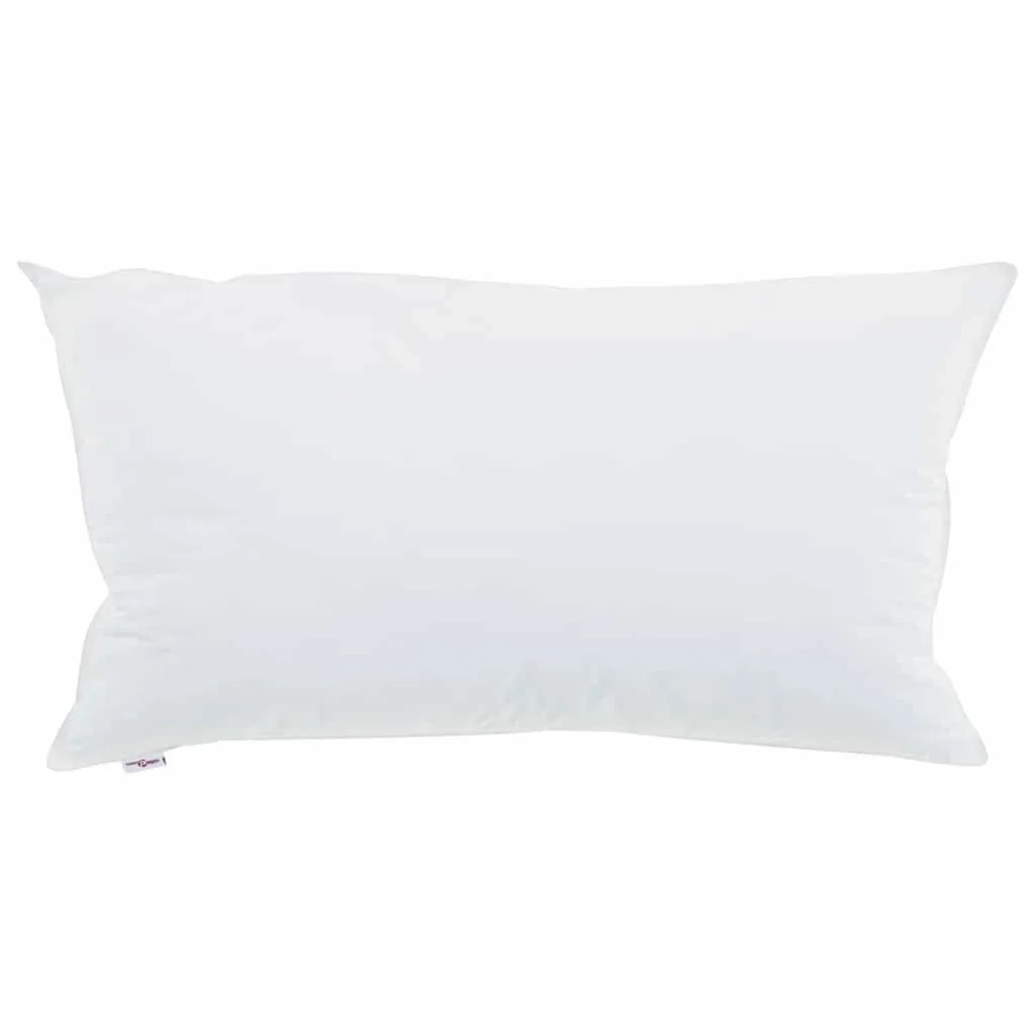 vidaXL Kopfkissen mit Kissen Weiß 40 x 80 cm Baumwolle 42007696