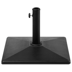 Beliani Zubehör für Sonnenschirme CERVO Schwarz 50x50x36