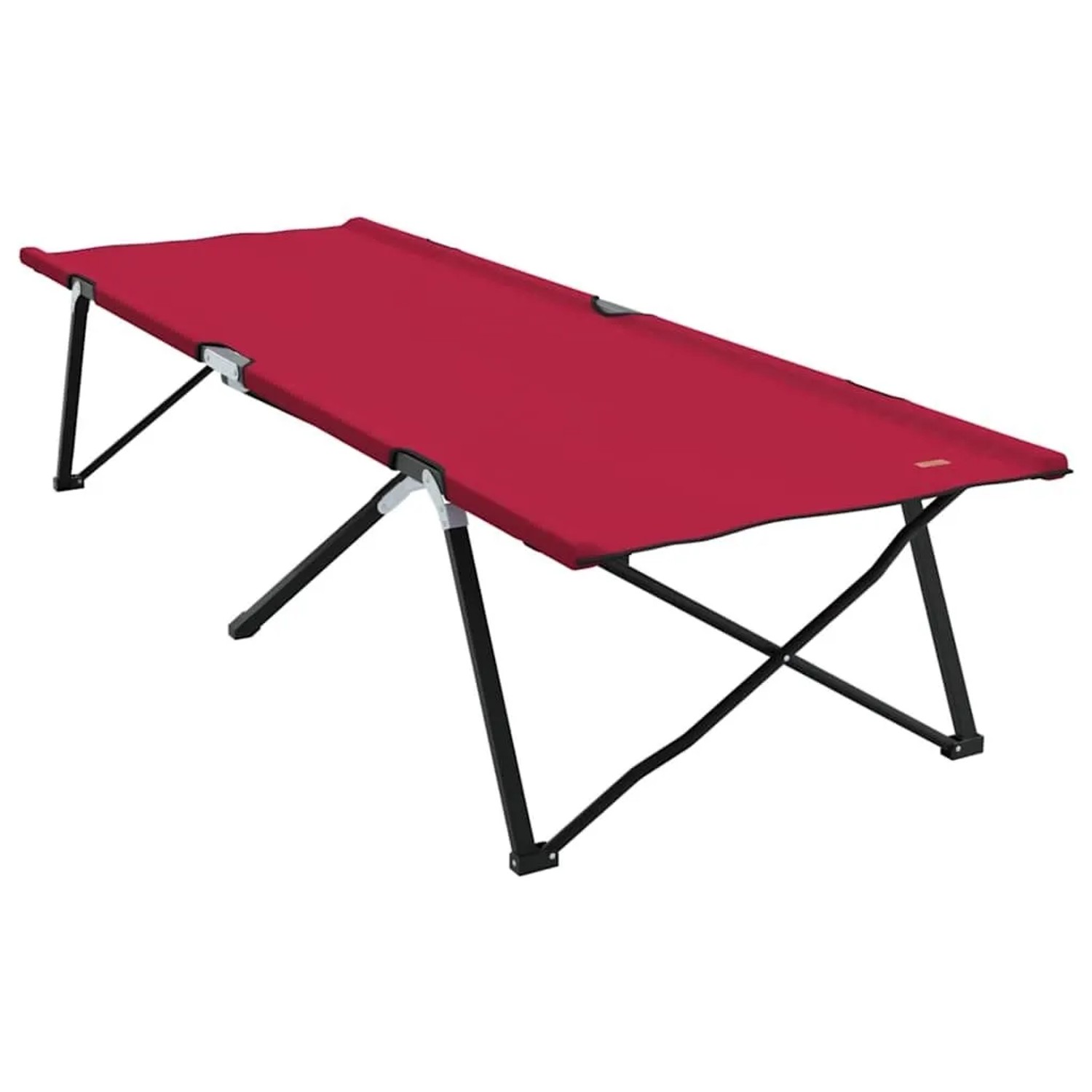 vidaXL Klapp Schlafbett fürs Camping Rot 206 x 76 x 74 cm 42003164