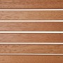 Detailansicht der Holzlatten des Klappsessels Bonlee FSC® Gartenstuhl.