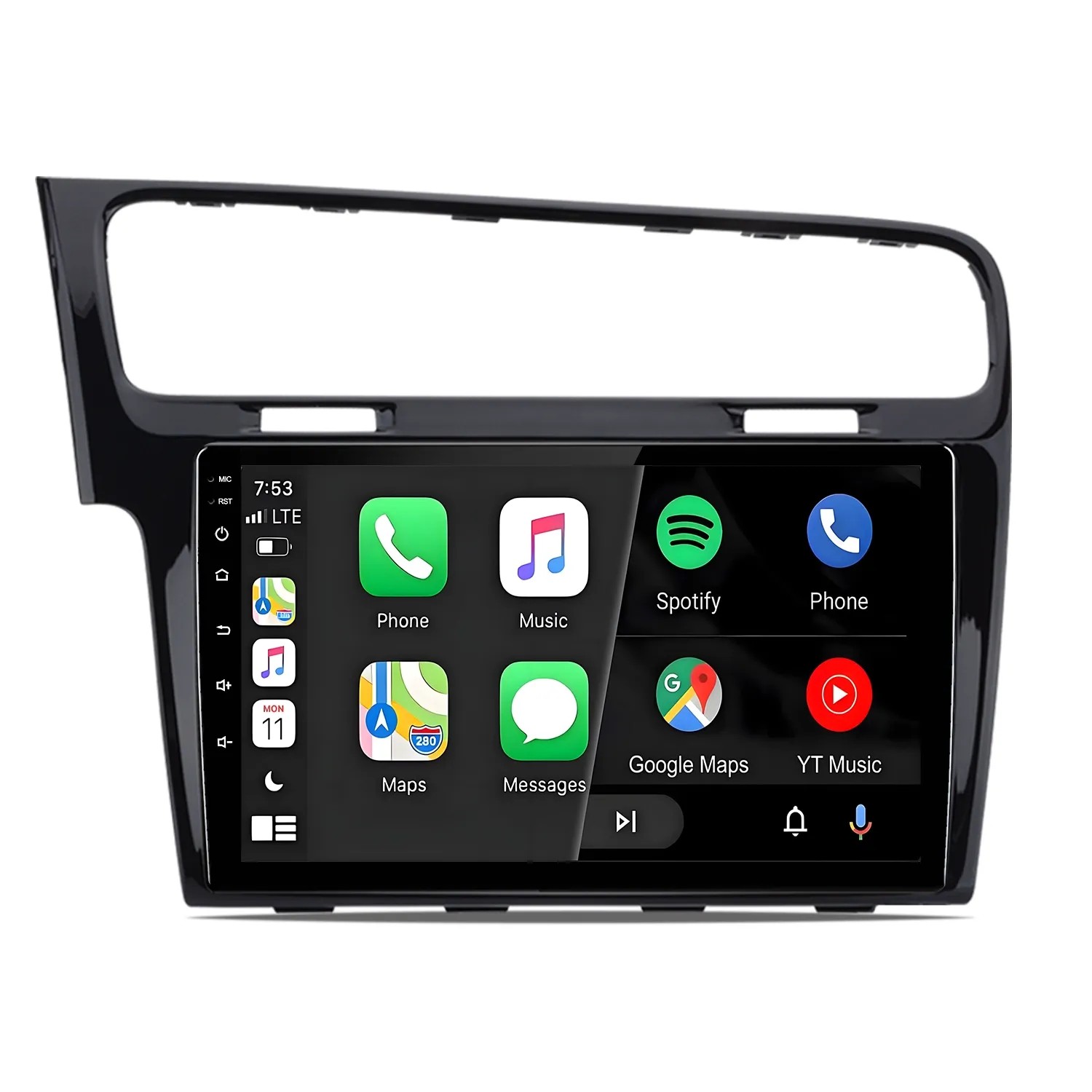 Junsun 10 Zoll 6 128 Autoradio Für VW Golf 7 2013 To 2017 CARPLAY Und Android Auto