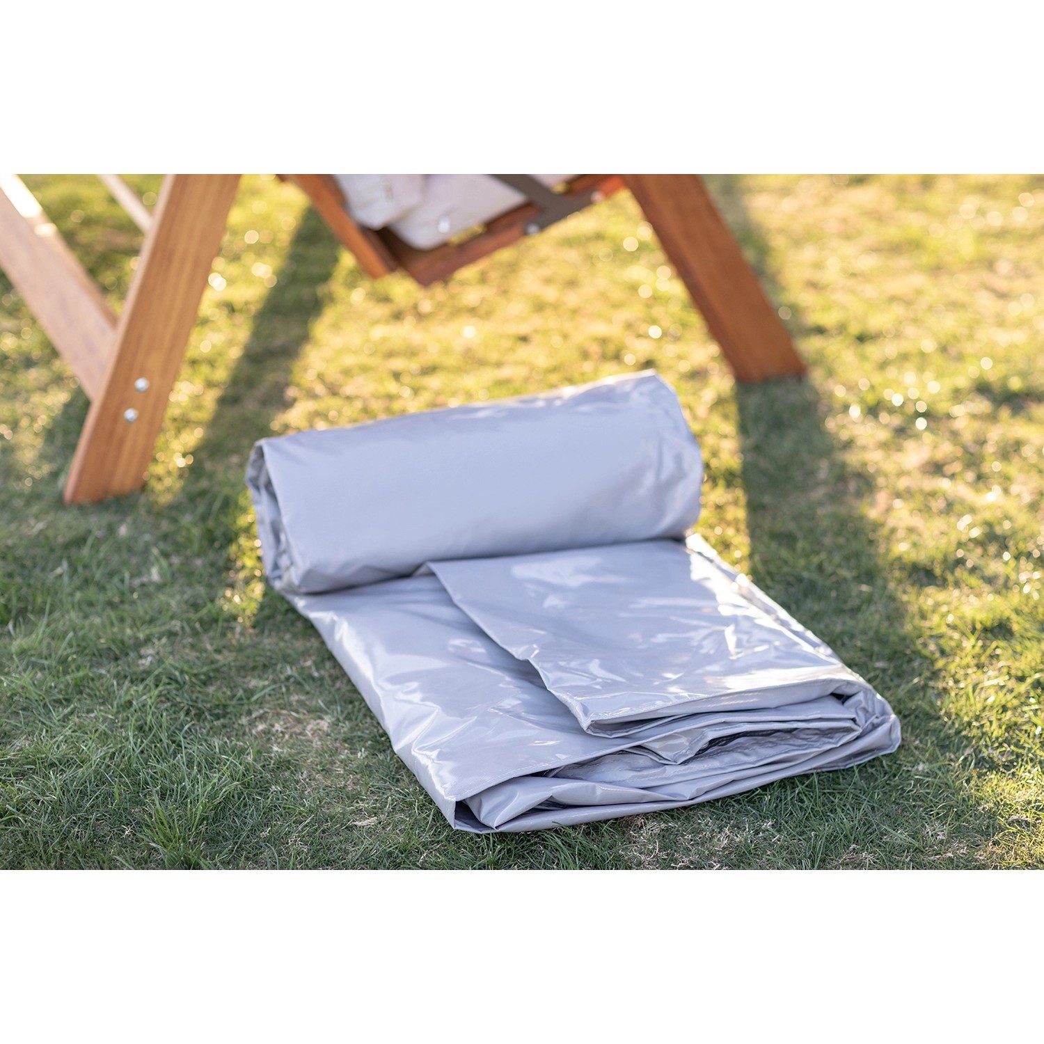 Westmann Abdeckung für Hollywoodschaukel Pera 2000 Grau 187 cm x 121 cm
