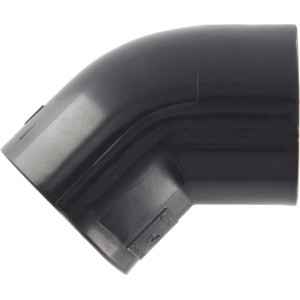 Steinbach PVC Winkel 45° für Pool Verrohrung, aus robustem Kunststoff.