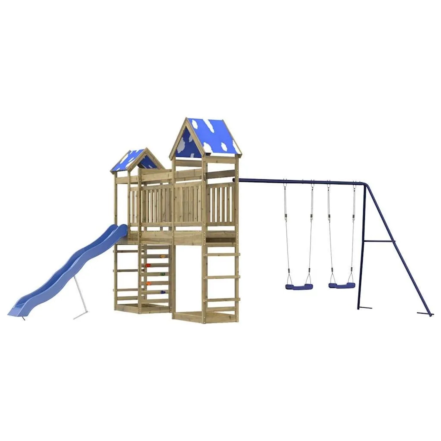 vidaXL Spielturm Imprägniertes Kiefernholz 3279171