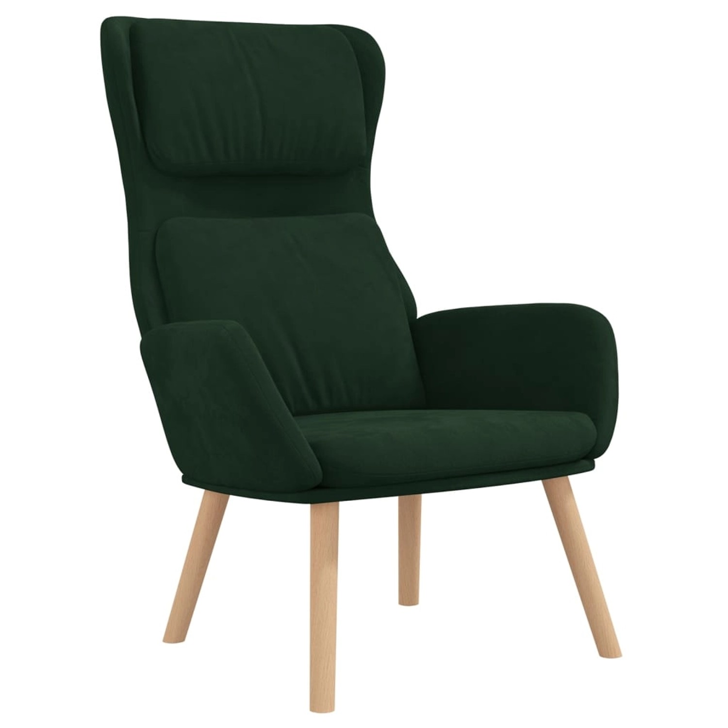 vidaXL Relaxsessel Dunkelgrün Samt Modell 25 günstig online kaufen