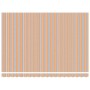 vidaXL Einziehbare Markise, mehrfarbig gestreift, 450x300 cm. Ideal als Sonnenschutz für Balkon & Terrasse.