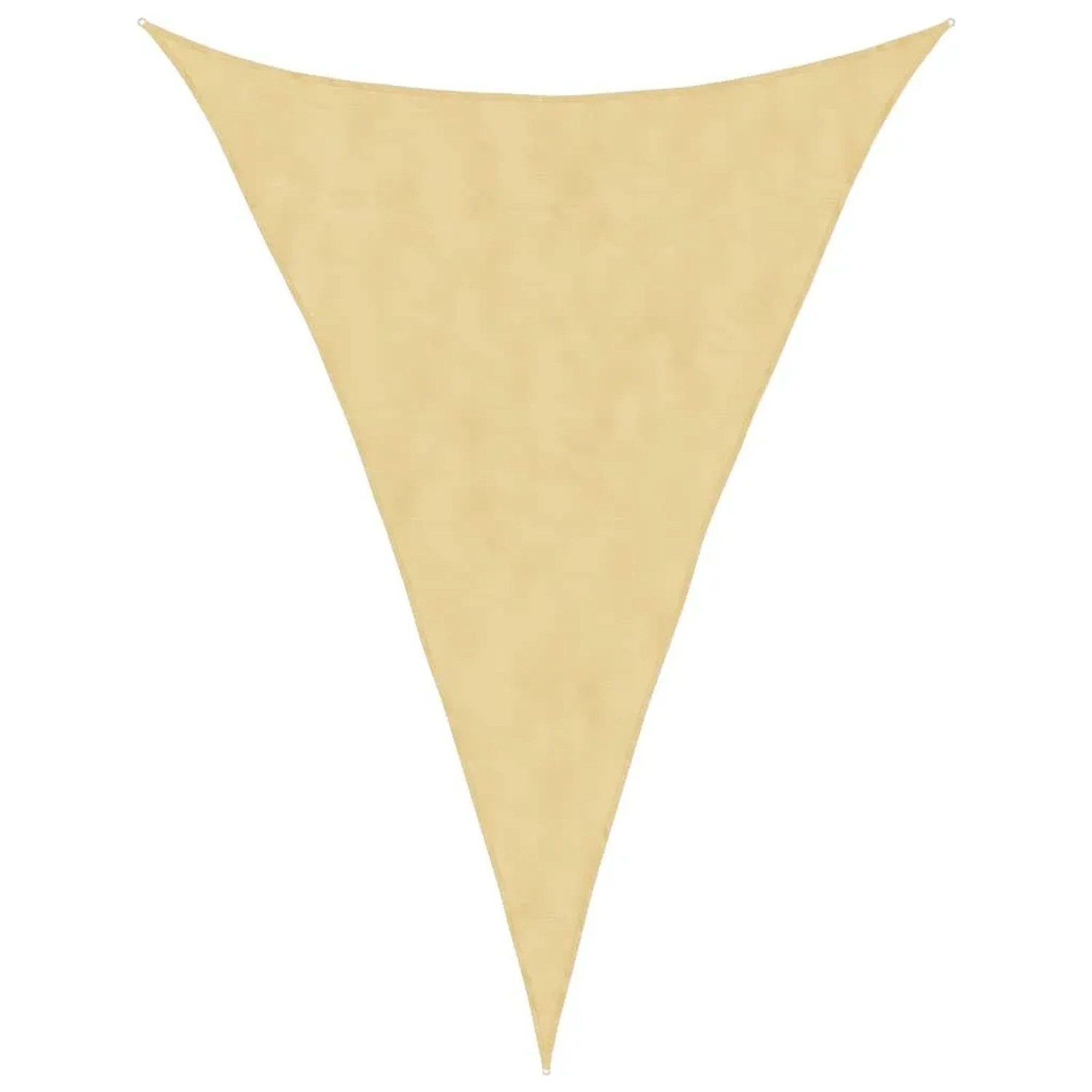 vidaXL Sonnensegel Sandfarbe 5x7x7 m 100% Polyester Oxford 4000943 günstig online kaufen