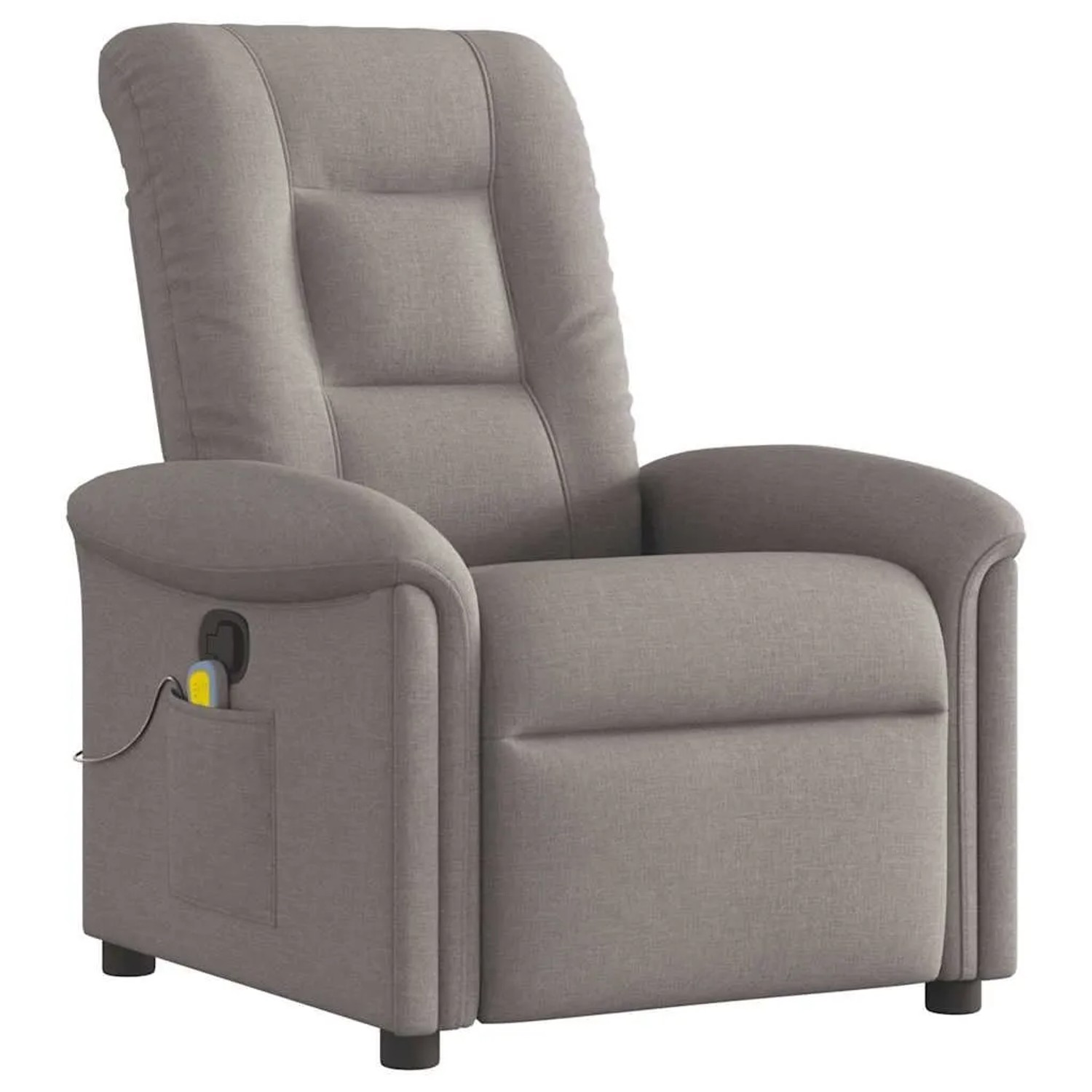 vidaXL Massagesessel Taupe Stoff 4015633 günstig online kaufen