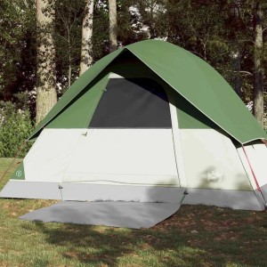 vidaXL Kuppel-Campingzelt 3 Personen Grün Wasserdicht 94695