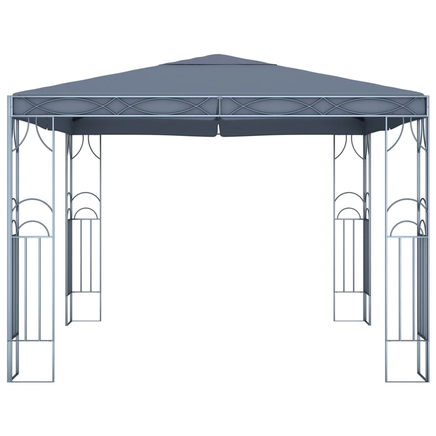 vidaXL Pavillon 300 x 300 cm Anthrazit