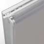 Gardinia EasyFix Thermo Rollo, 90x210 cm, grau, zur einfachen Montage ohne Bohren.