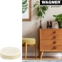 Wagner Filzgleiter, selbstklebend, Ø 30mm, 8er-Set, weiß. Möbelgleiter für empfindliche Oberflächen.