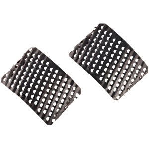 Zwei LUX Raspel Schaberblätter Comfort, 60mm, für Holz und Gipskarton.