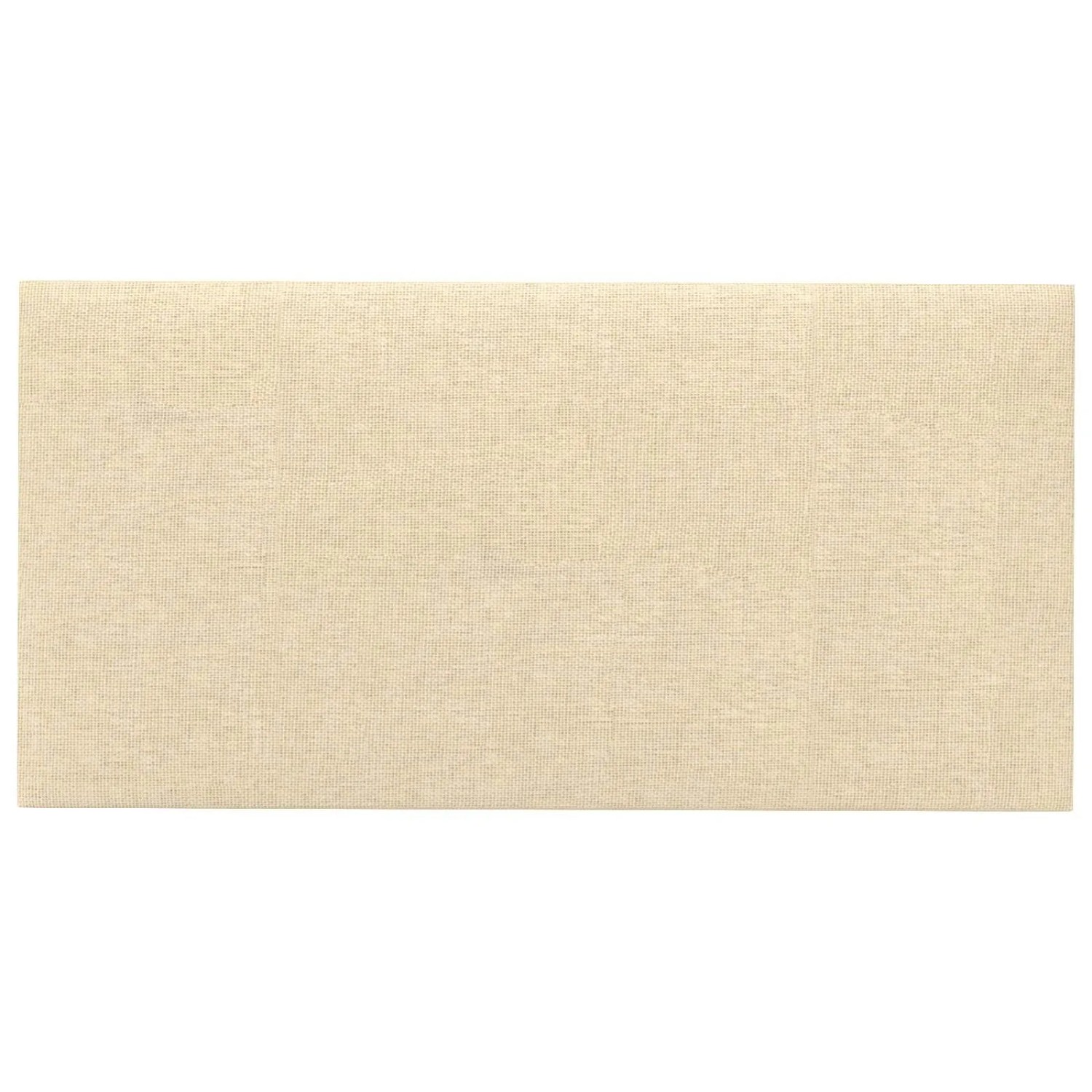 vidaXL Wandkopfteilen 12 Stk Creme 30 x 15 cm Stoff 4008306