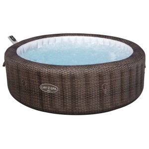 Bestway Whirlpool Bali AirJet App 7 Personen 216 cm x 71 cm Rattan
