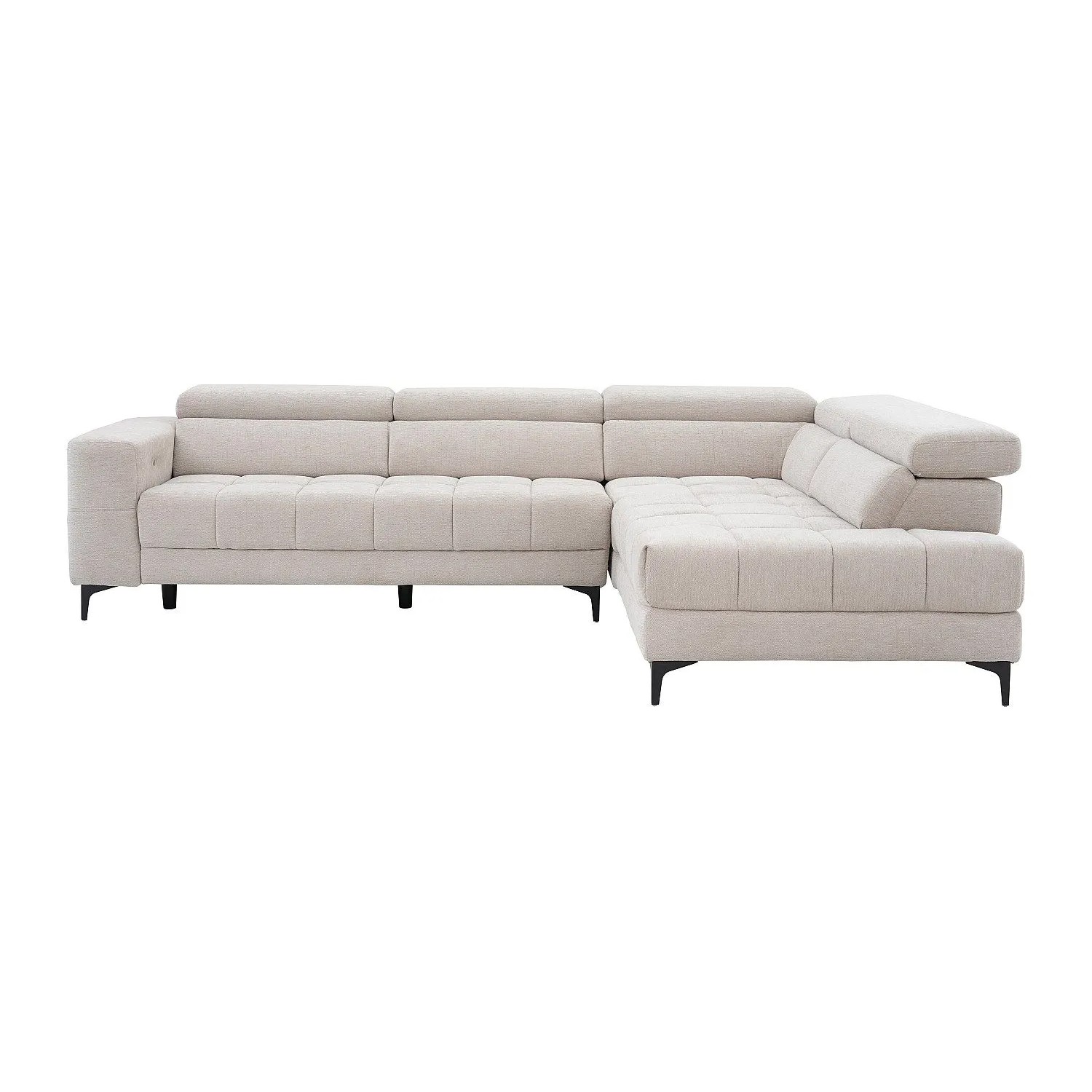Vente-unique Relaxsofa Moniso Beige 298 cm