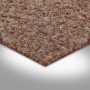 BRICOFLOR Rasenteppich Beige Kunstrasen mit Noppen Ideal für Balkon und